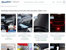 Tablet Screenshot of decalkits.com